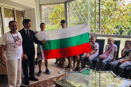 Деца от фолклорен ансамбъл „Габровче“ гостуваха на посолството в Рабат